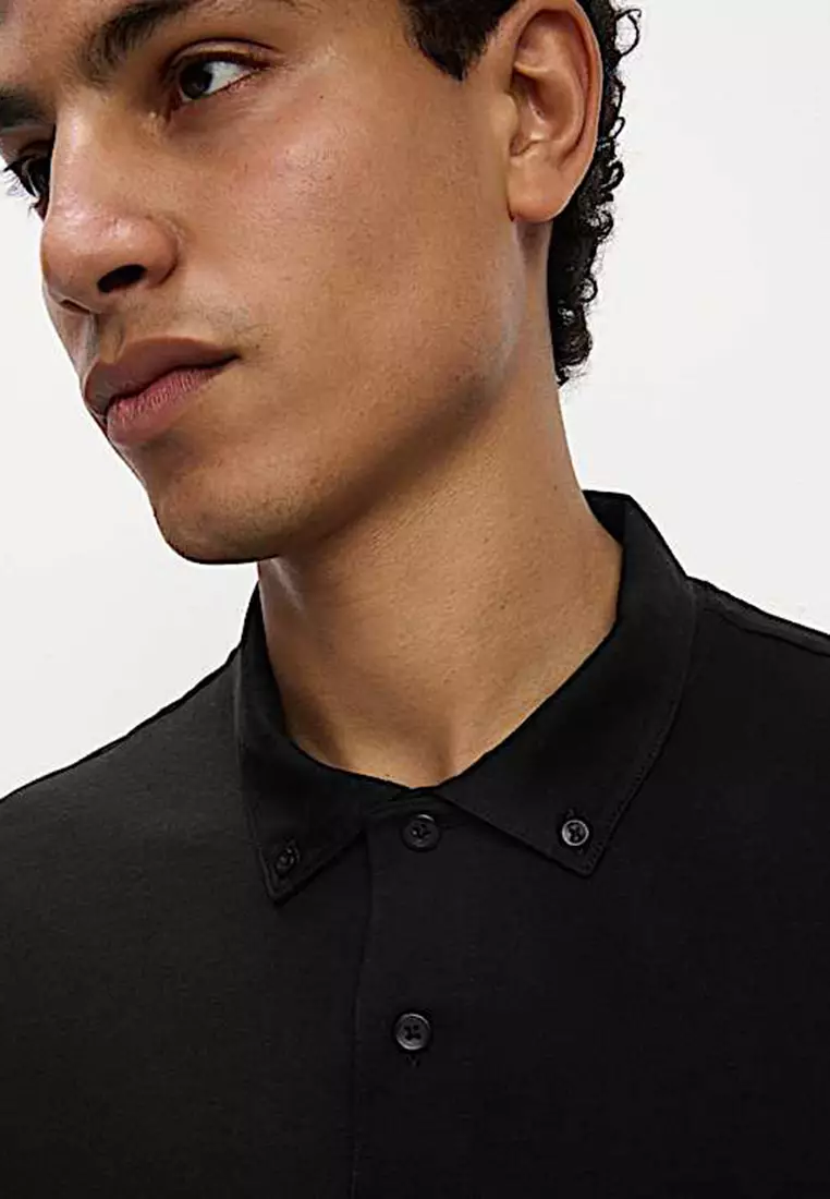 Pure Cotton Jersey Polo Shirt