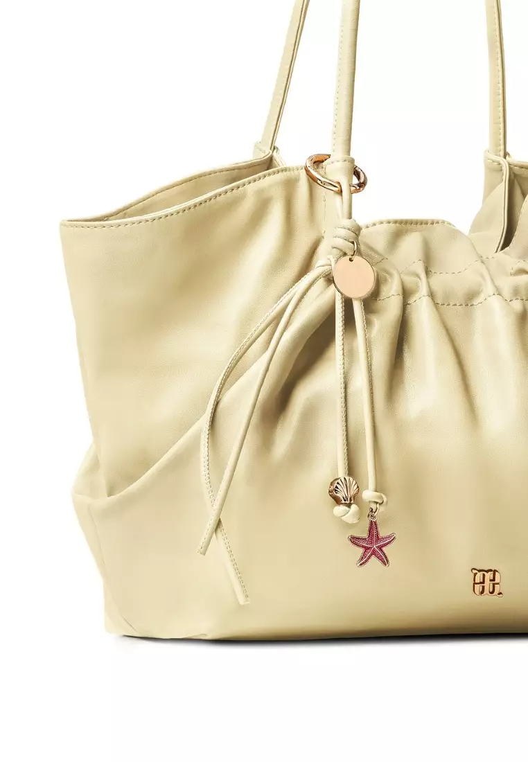 Starfish Shell Charm - Butter