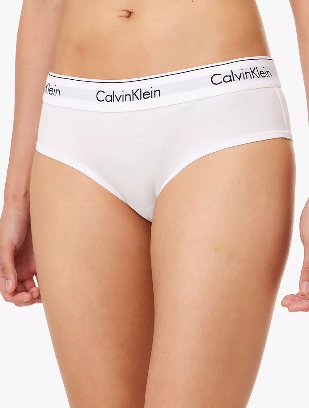 Calvin Klein Underwear - Icon Cotton Stretch Hipster - White - white