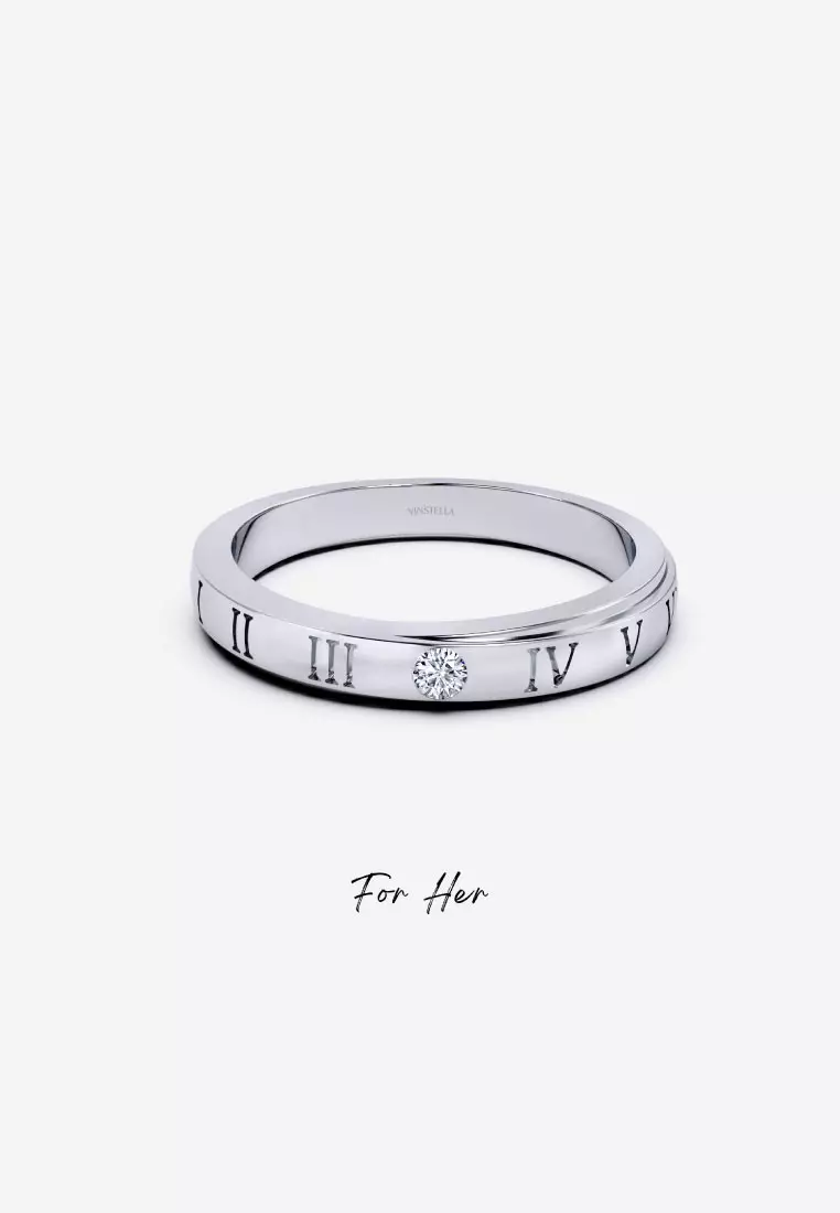 Vinstella Roman Couple Ring - Women's