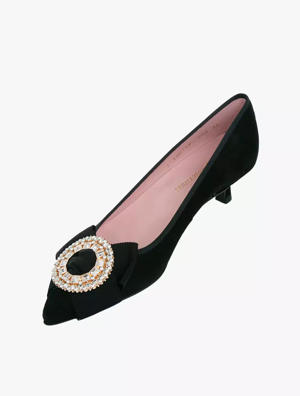 Pretty Ballerina 50774 Kitten Heels - Black