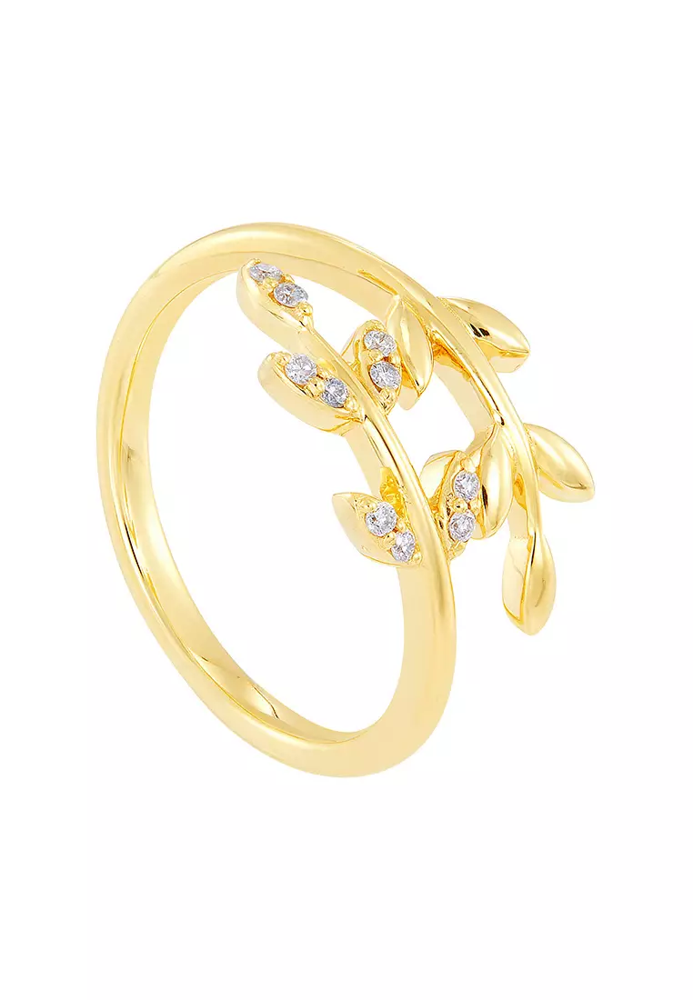 HABIB DWA | Round Diamond Ring in 375/9K Yellow Gold 261240423(YG)