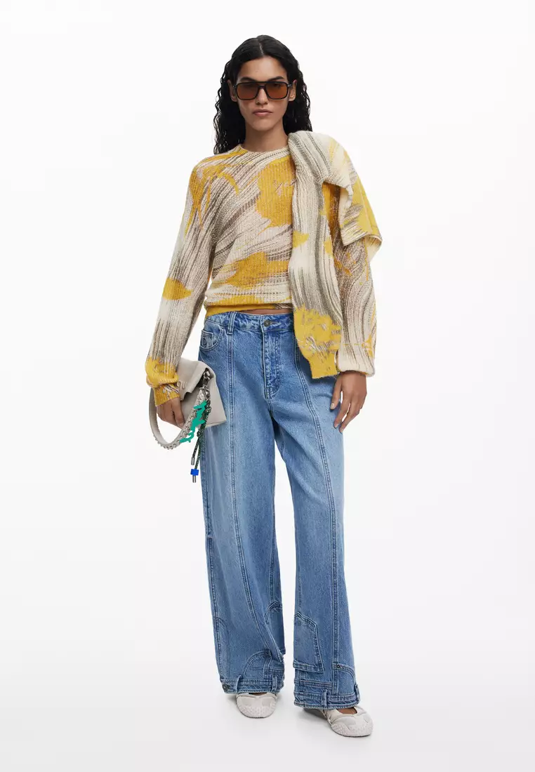 Arty texture sweater