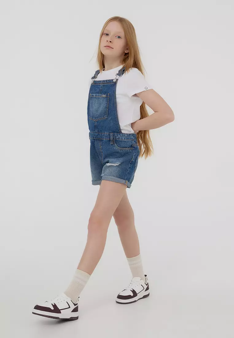 Kids Girls Short Pants Jeans