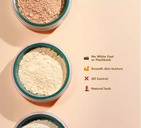 Luxcrime Second Skin Loose Powder Translucent Deep