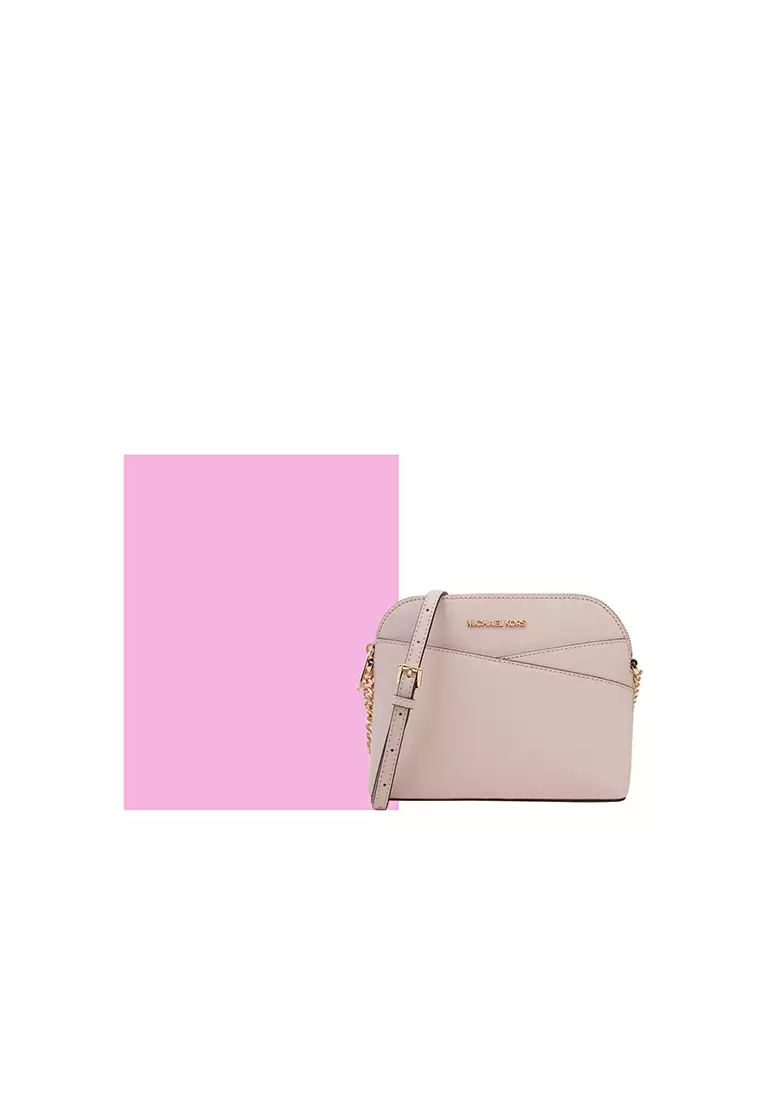 Jet Set Travel Medium Dome Crossbody Bag In Pink 35F1GTVC6T