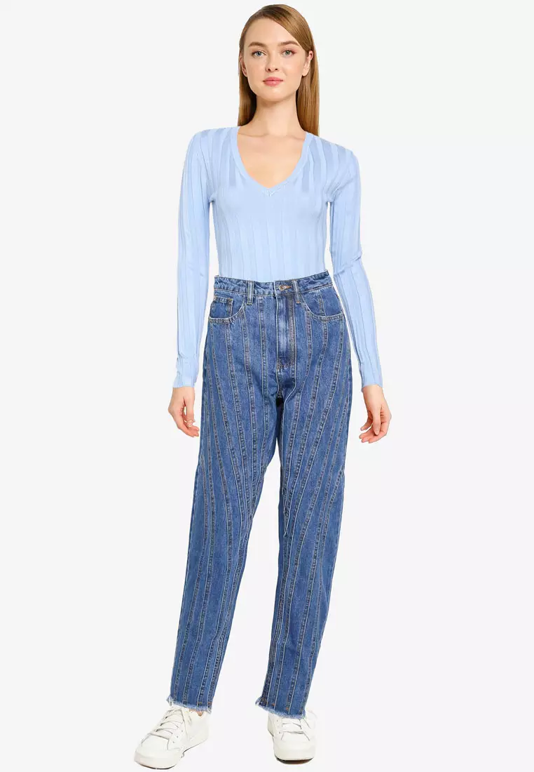 Missguided straight outlet leg jeans