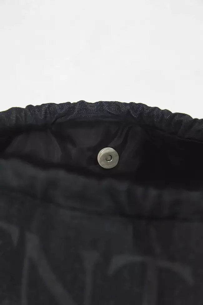 GW Denim Dumpling Bag - Paris Midnight
