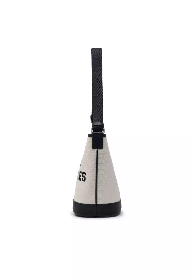VARSITY JACQUARD CANVAS BUCKET BAG LOS ANGELES DODGERS