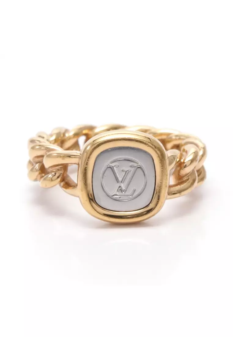 Pre-owned Louis Vuitton Silver Ring