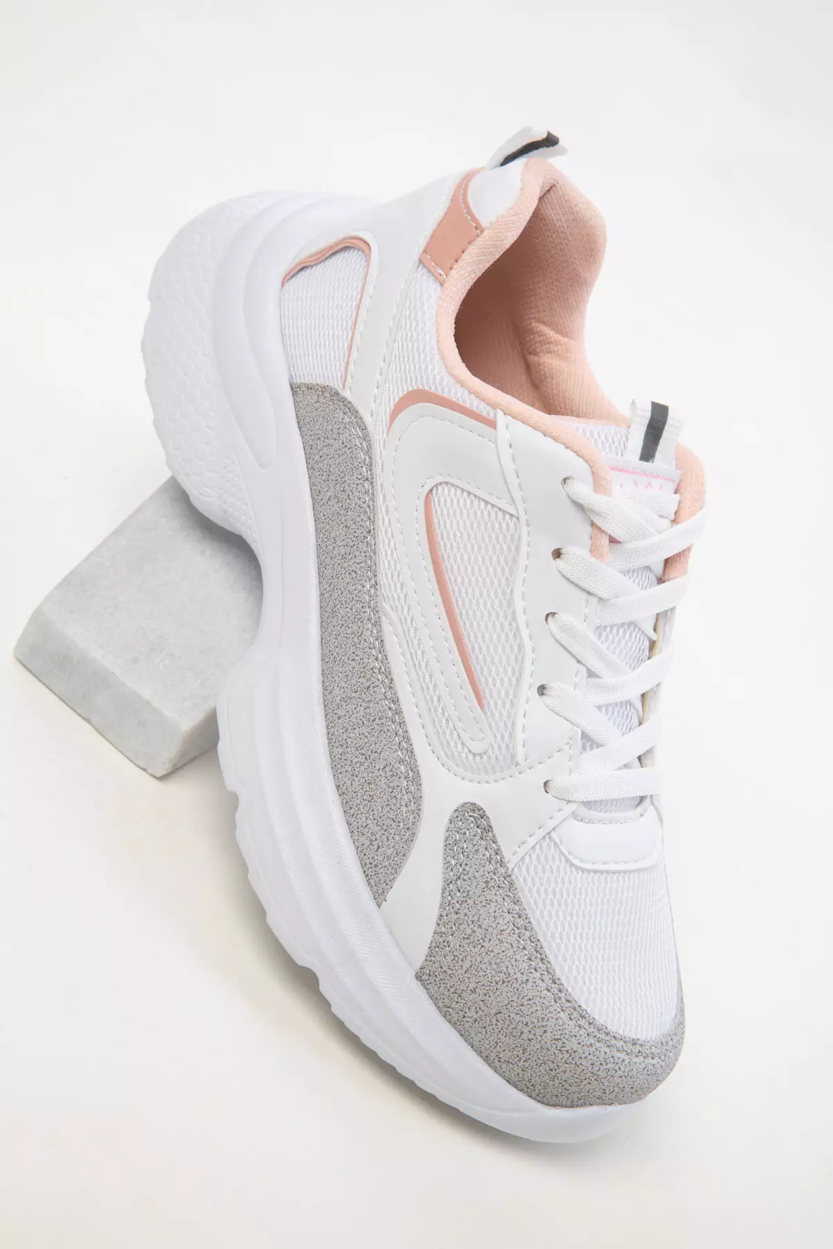 White-Powder Women's Sneaker 20413