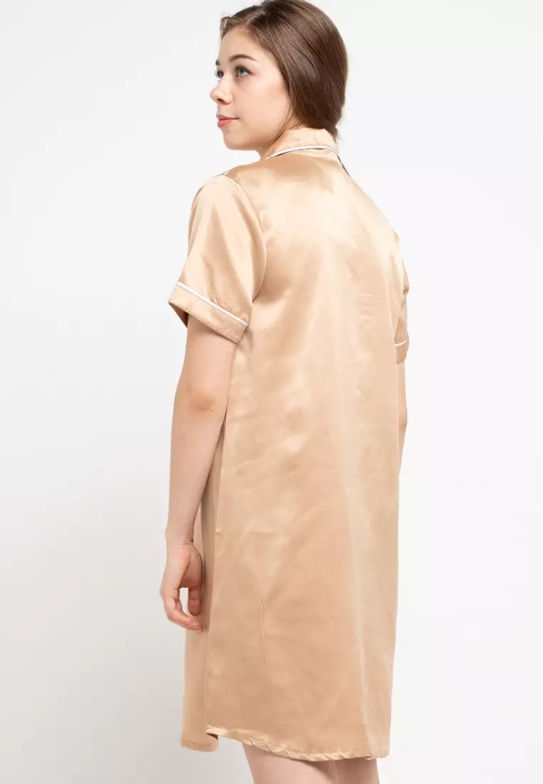 Dress Satin Sleepwear