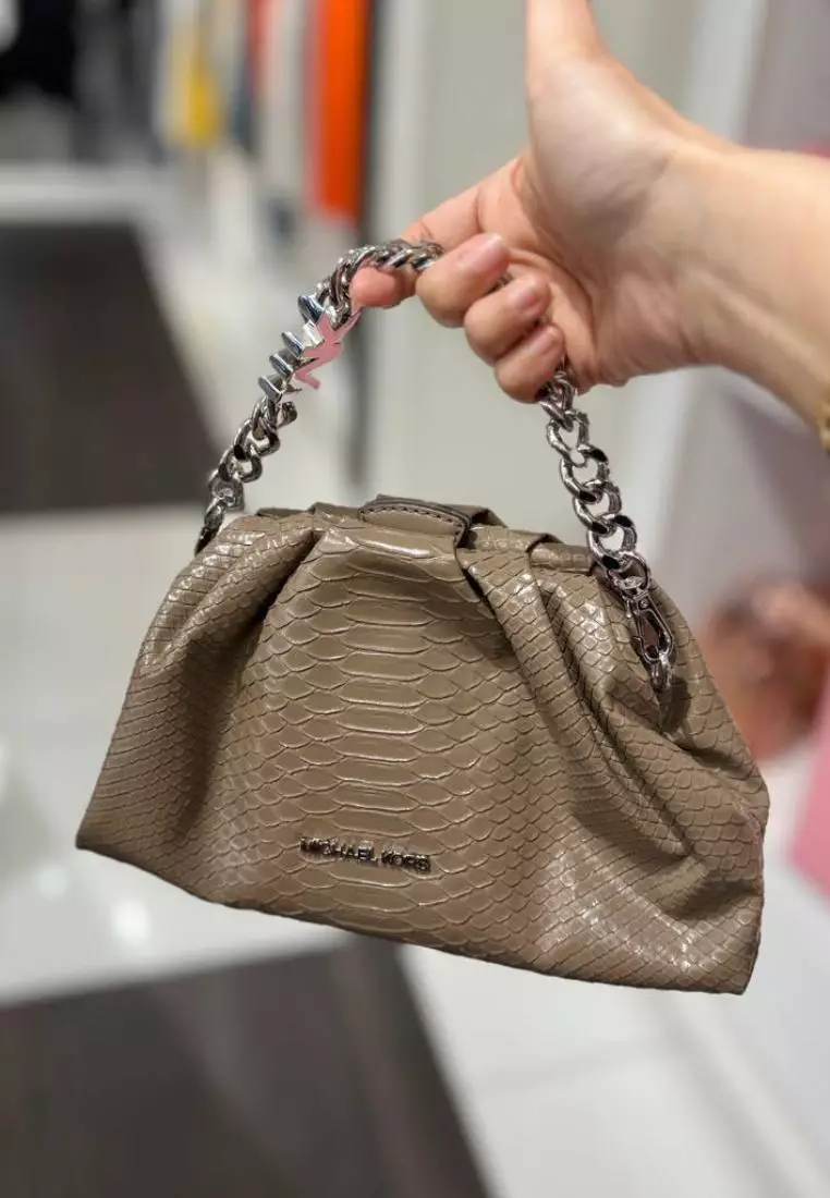 Michael Kors Nola Small Chain Clutch Dusk