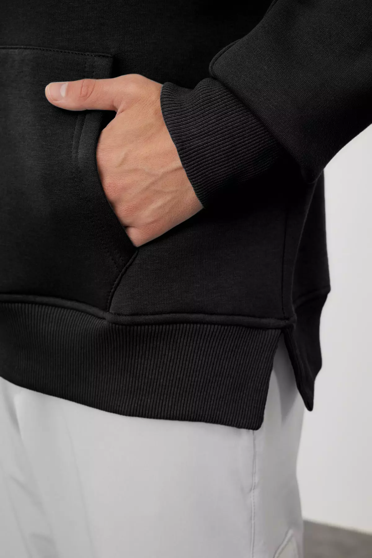 Basic Half-ZIpper Hoodie