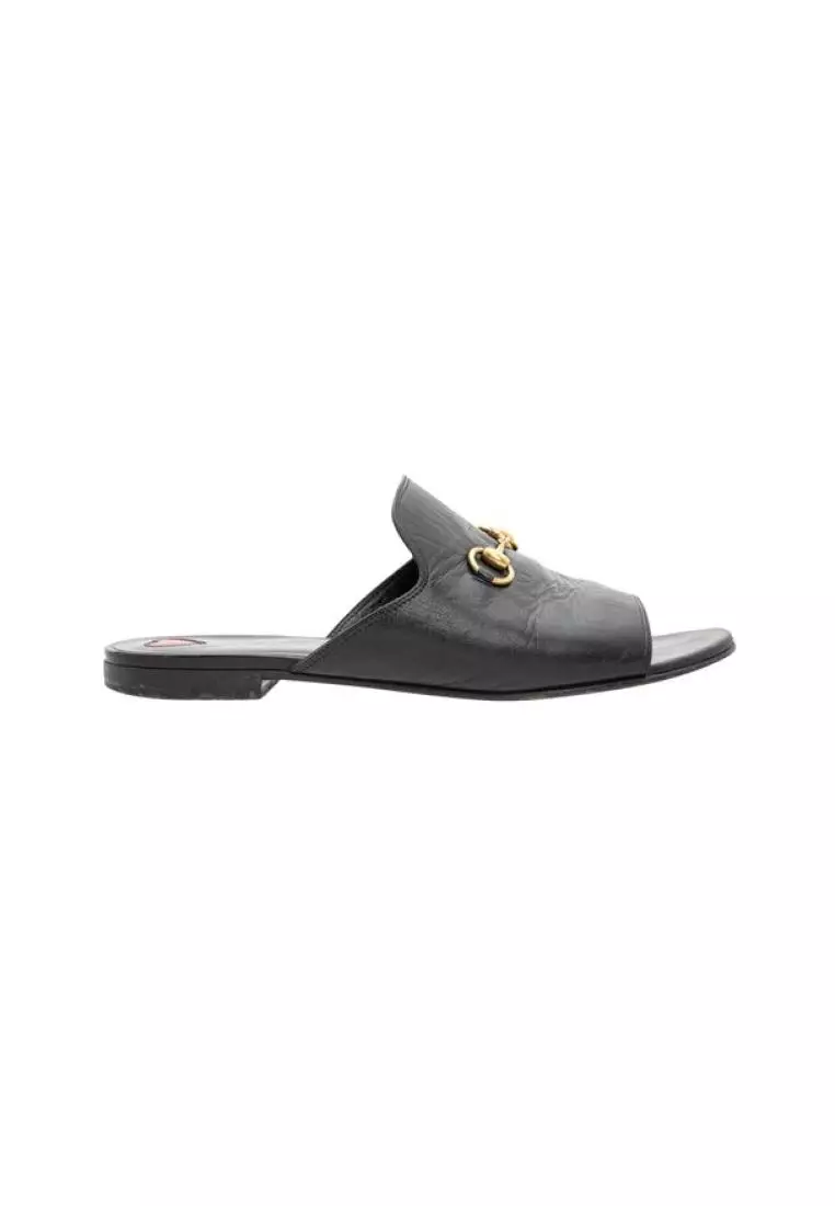 Gucci deals horsebit slides