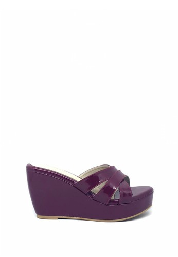 Jual Mayonette Mayonette Ramsey Wedges Shoes Maroon Original Zalora Indonesia