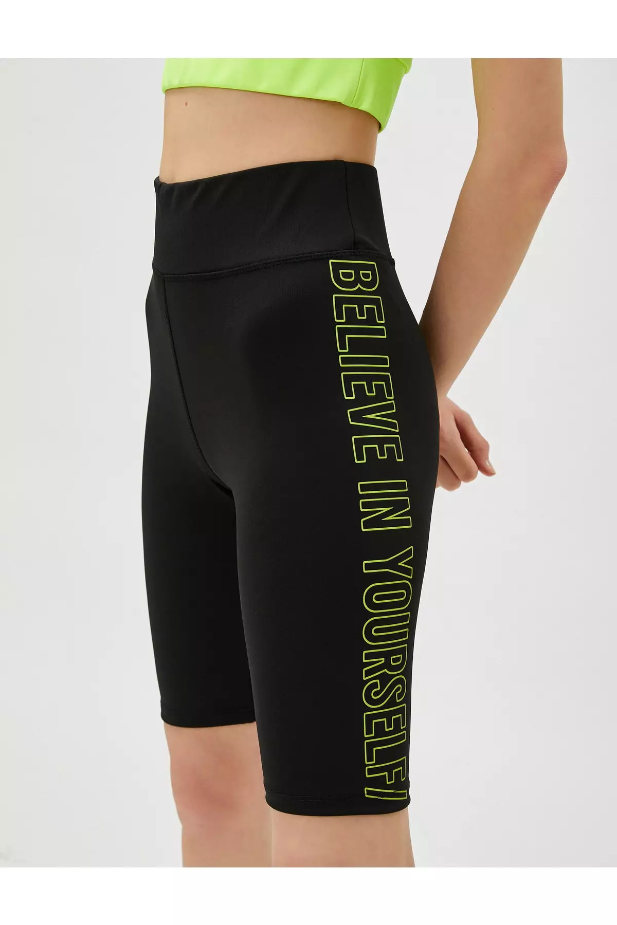 Buy KOTON Slogan Printed Sports Leggings Online