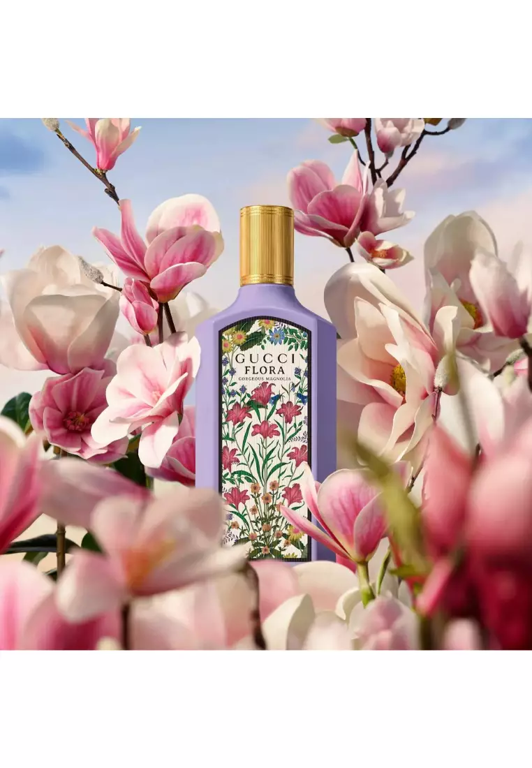 グッチ GUCCI FLORA GORGEOUS MAGNOLIA 50ml Gucci Flora Gorgeous Magnolia Eau de Parfum - Perfume