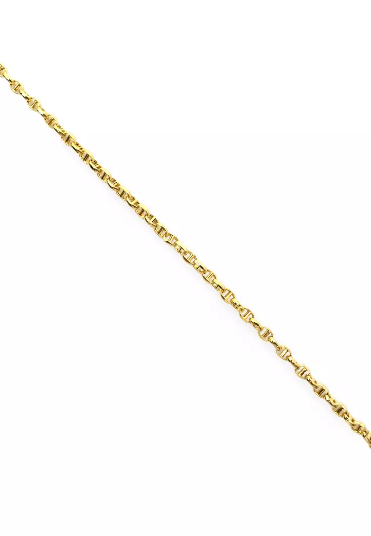 18K Italian Made Yellow Gold Bracelet