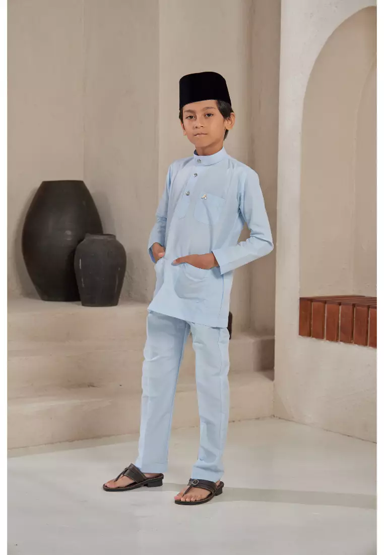 Baju Melayu Moden Cekak Musang for Kids