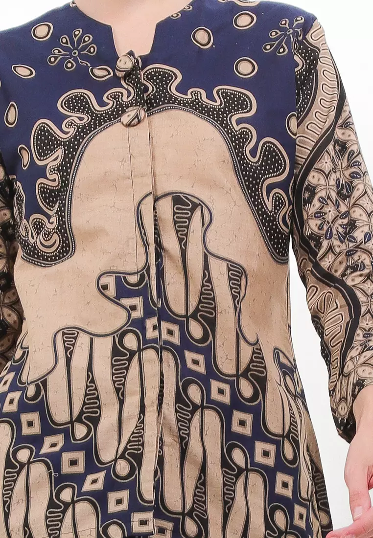 Banyuaji Blouse Batik Exclusive Premium Wanita Casual Modern