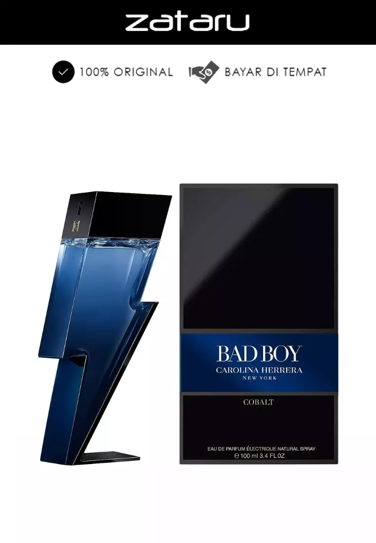 Carolina Herrera Bad Boy Cobalt Man EDP Electrique - 100 ML (Parfum Pria)