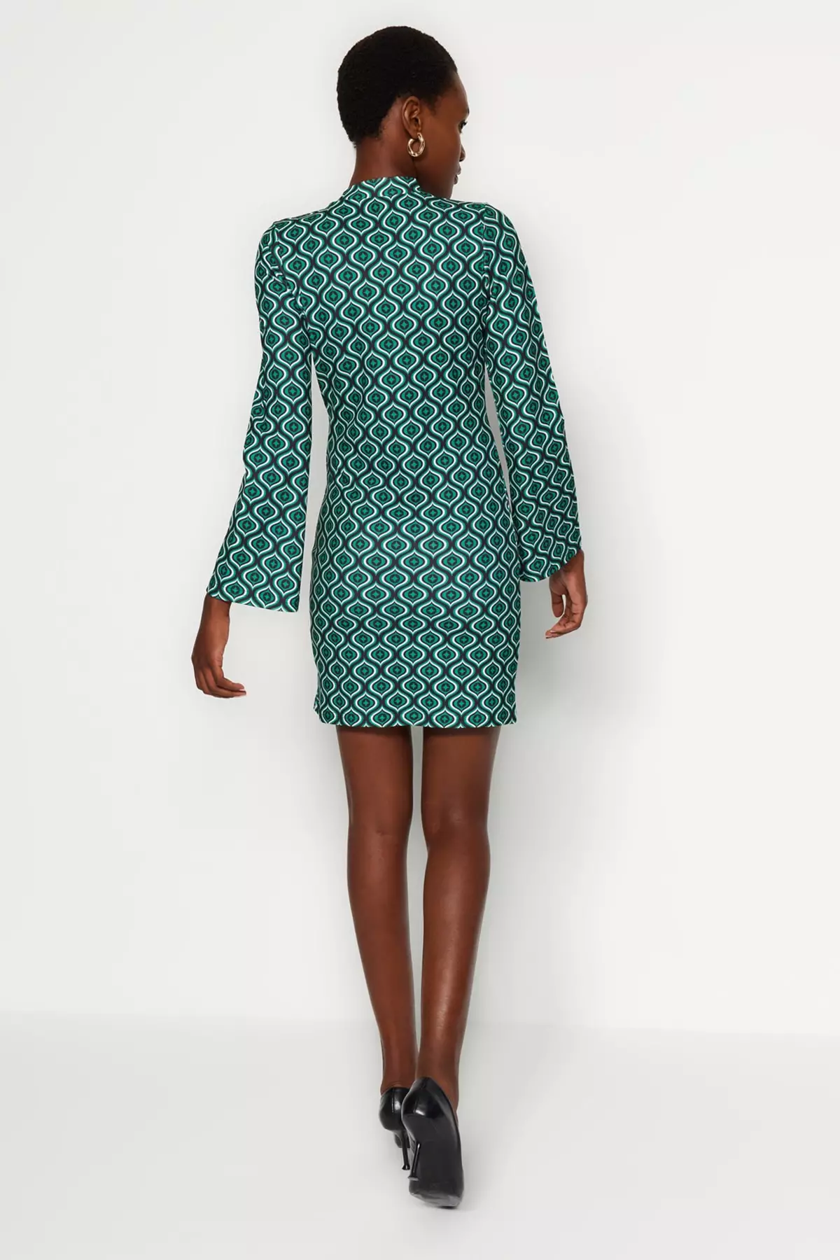 Geometric Mini Dress