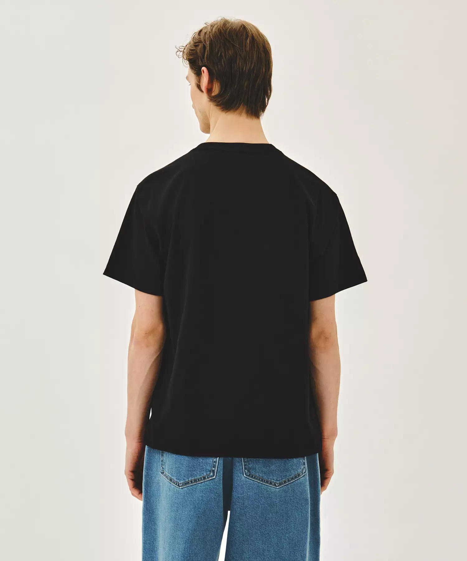 MARITHE Classic Logo Tee Black