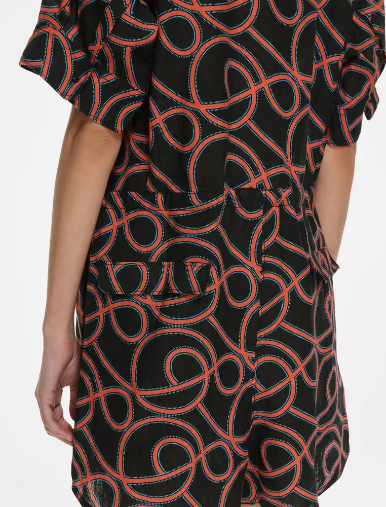 JNBY Women's Music Note Print Jumpsuit