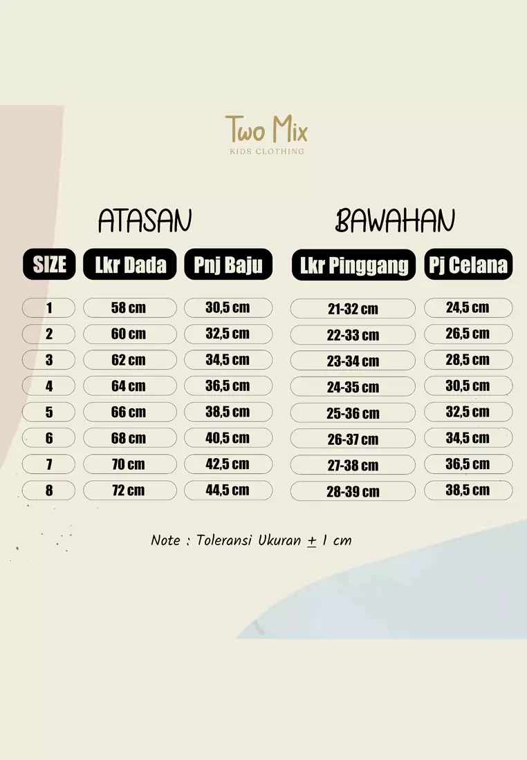 Two Mix Setelan Pakaian Anak Laki Laki Celana Jeans 1-8 Tahun 4330C Benhur