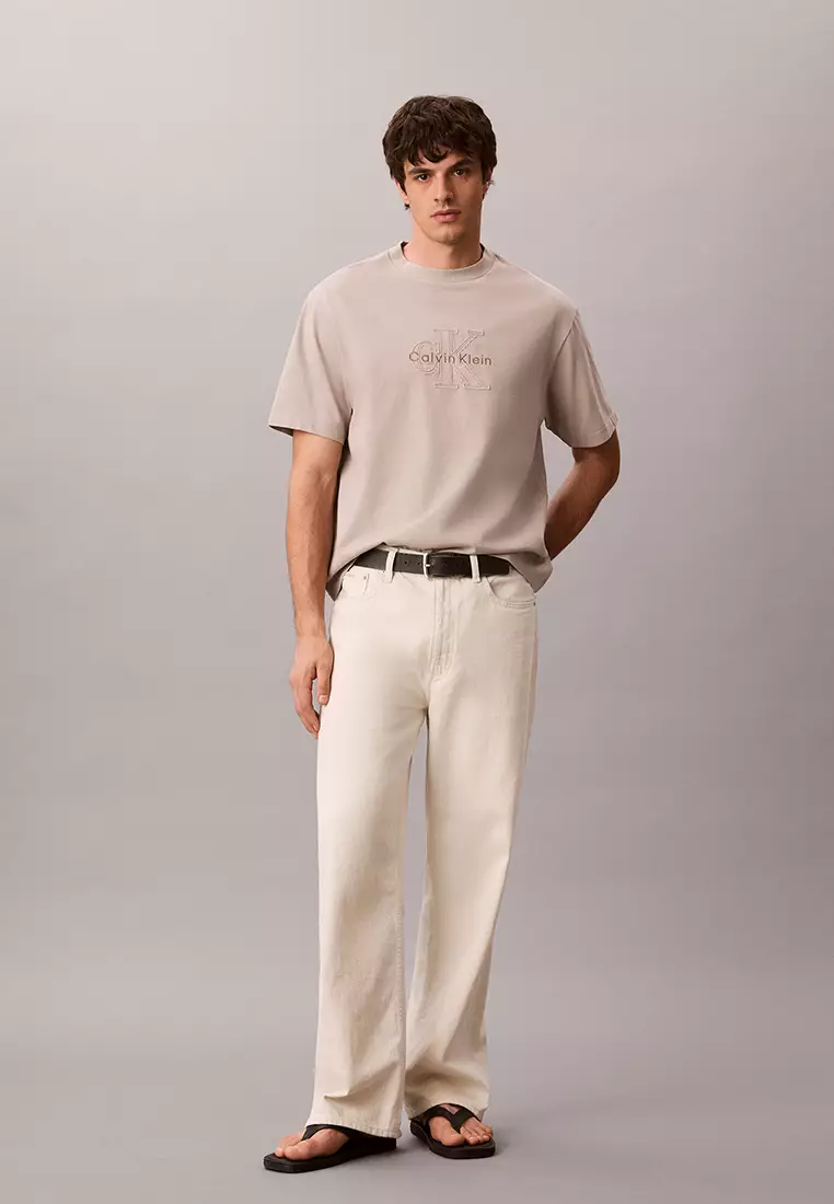 Relaxed Logo Appliqué T-Shirt - Calvin Klein Jeans