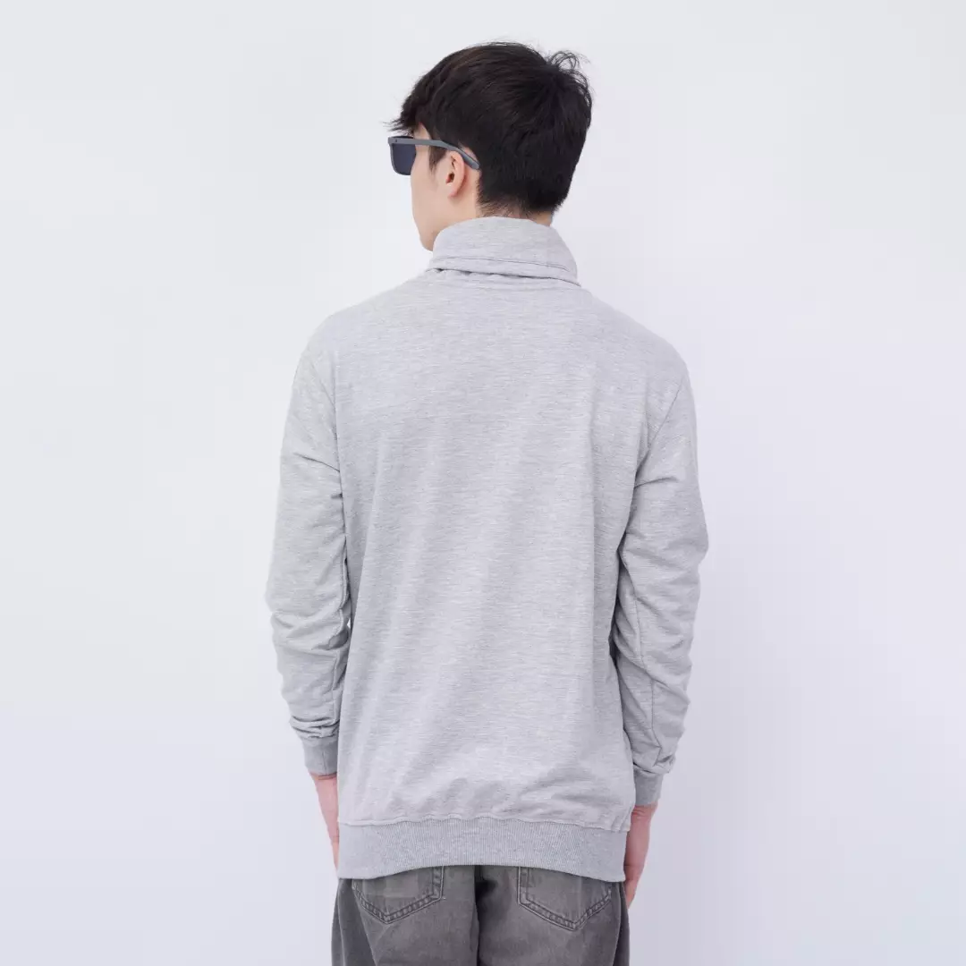 Ryusei Sweater Turtleneck Nandito Sei Light Grey