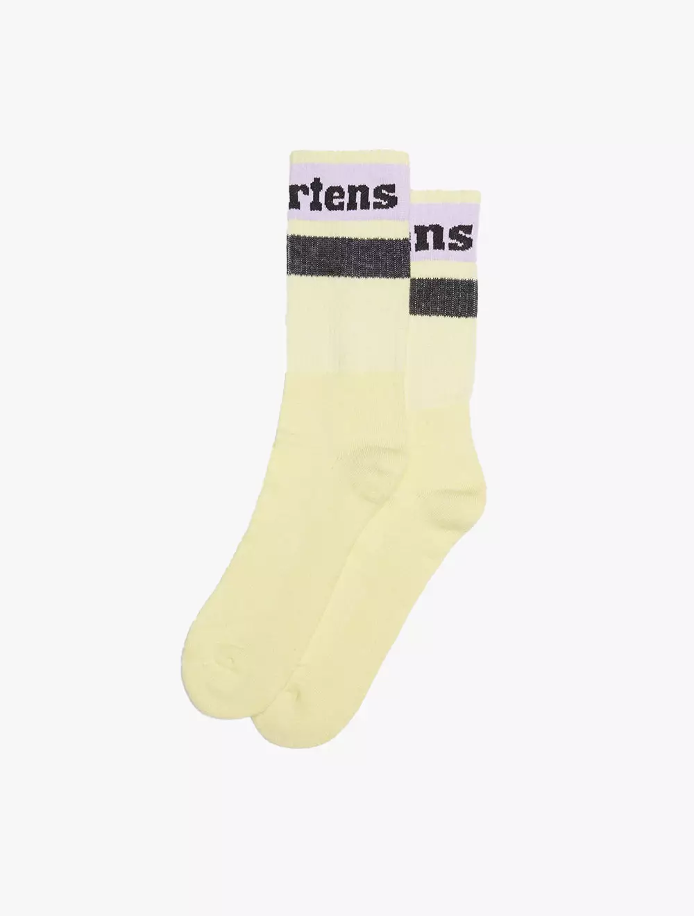Jual Dr. Martens Athletic Logo Sock Lemon Original 2024 ZALORA