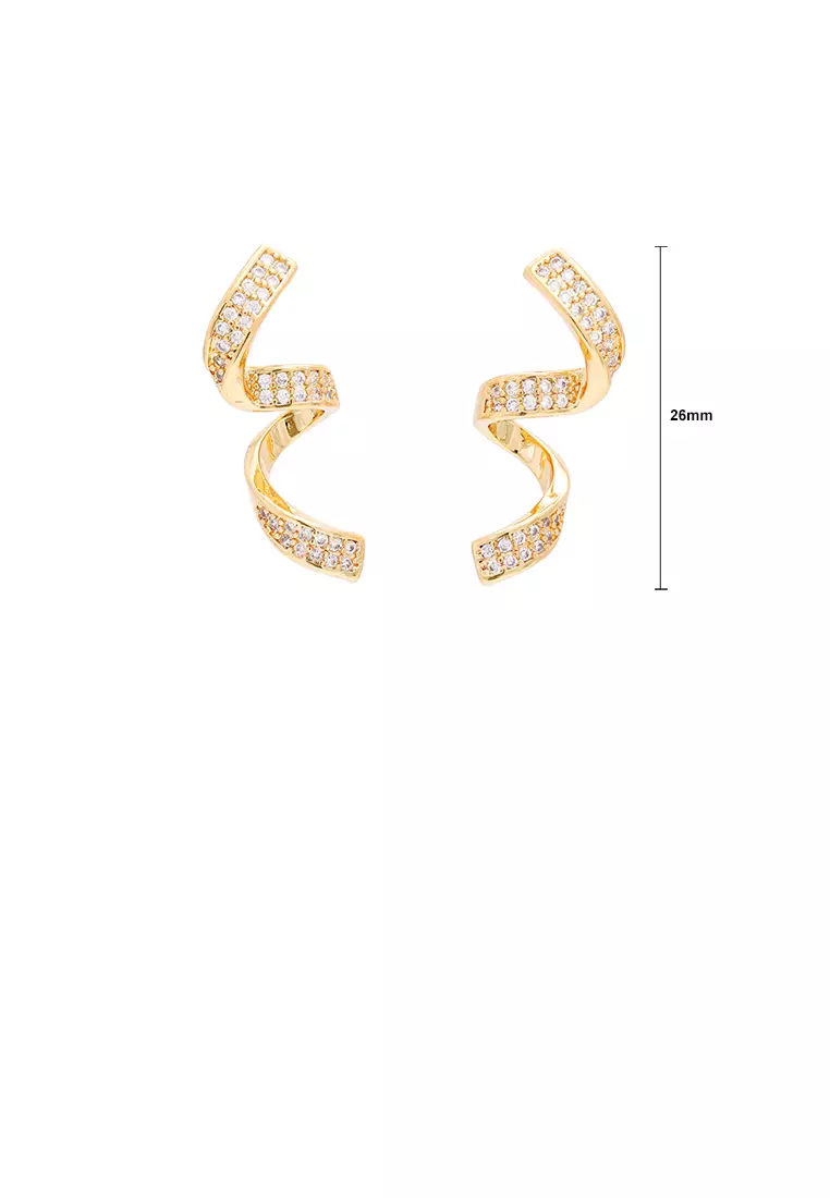 Gold stud cheap earrings price