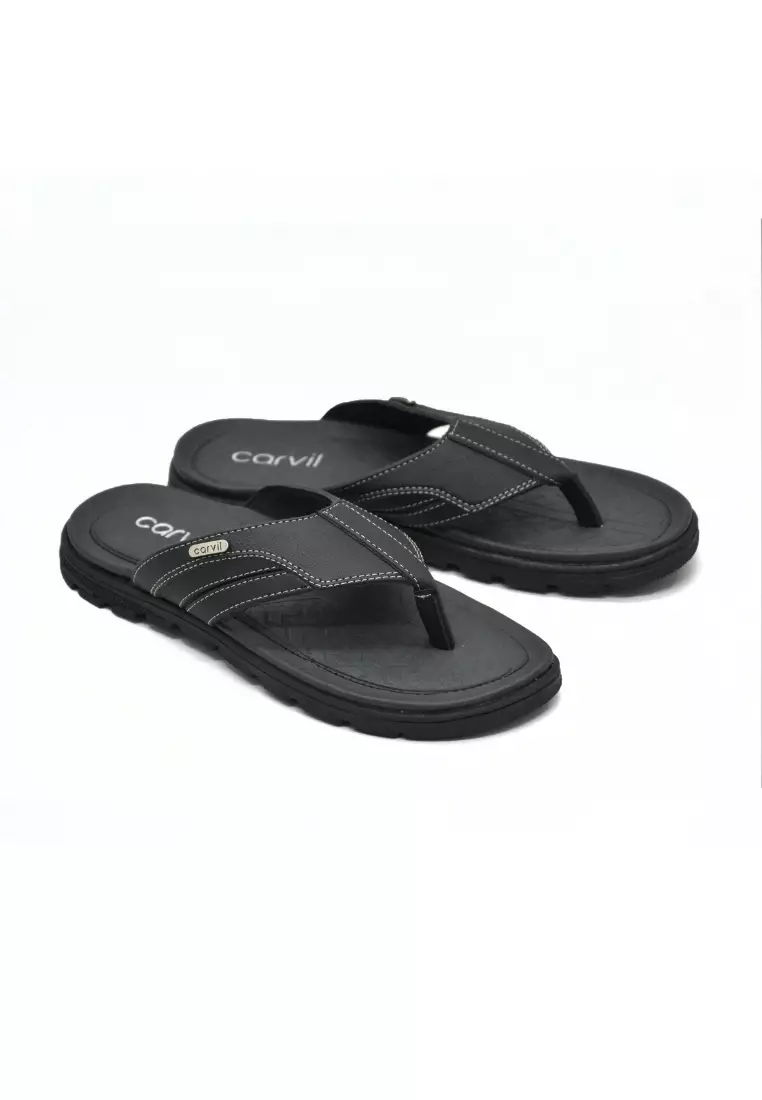 Carvil Sandal Pria Thomhaye-01 M Black
