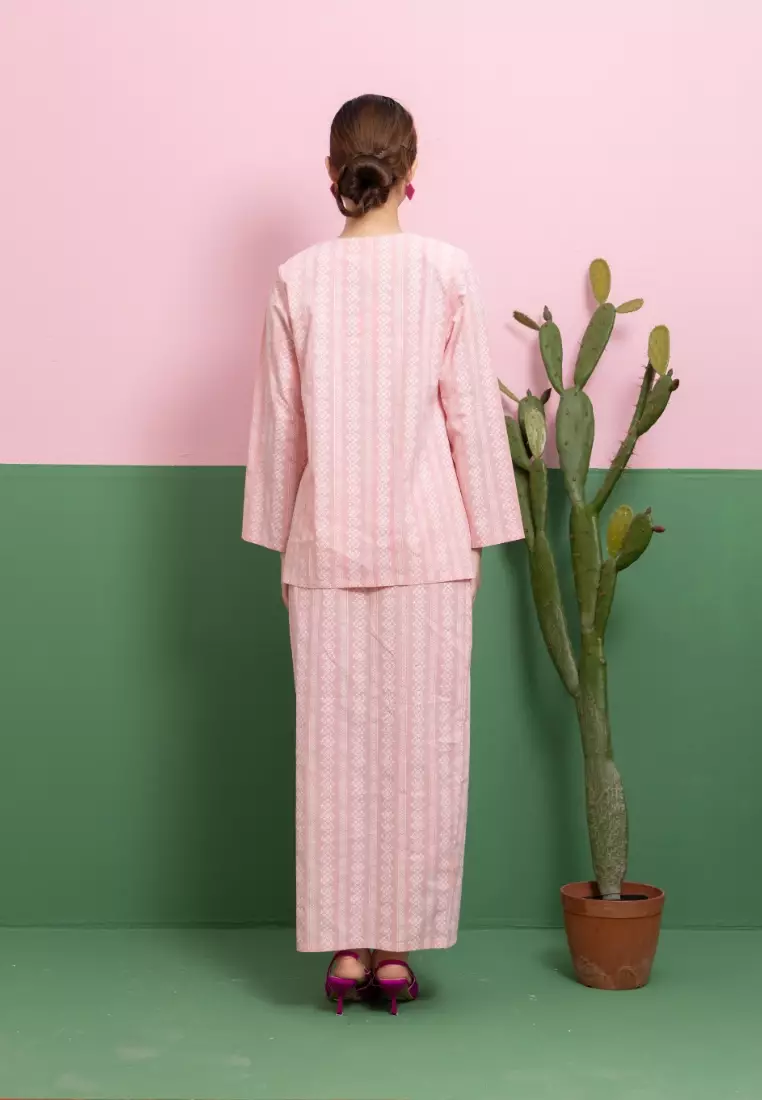 Bayu Somerset Mandisa Kurung in Pink