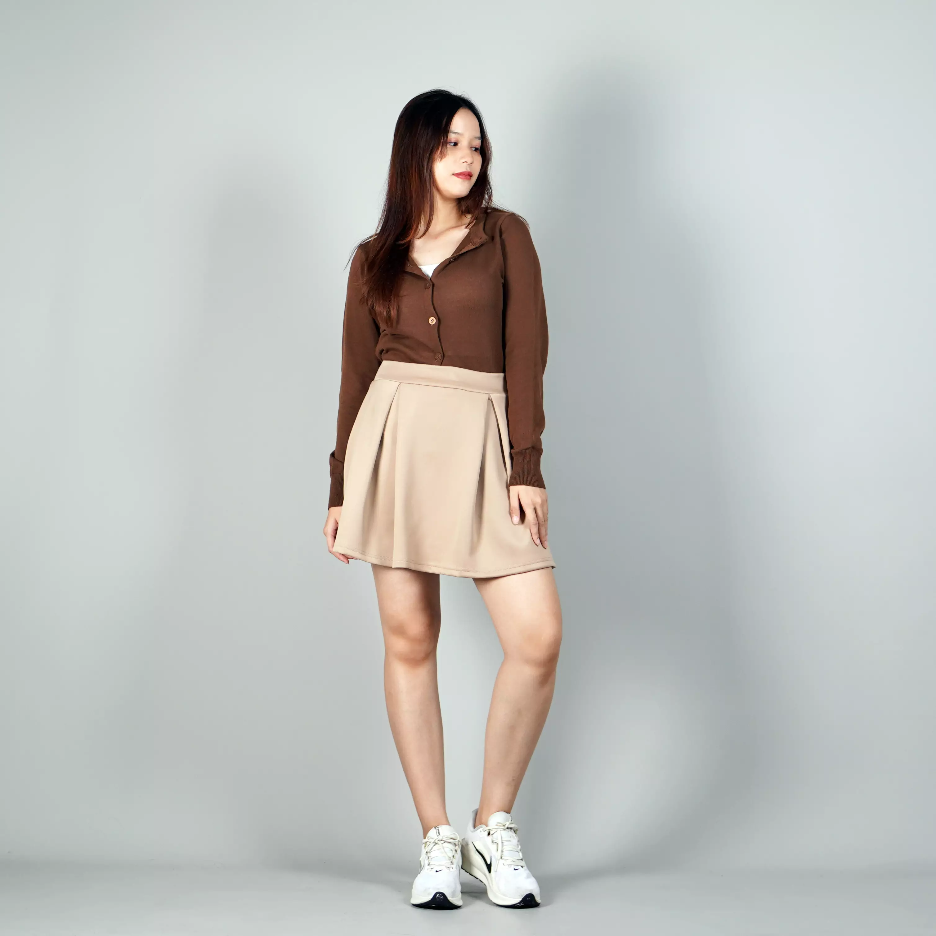 YEPPO Rok Wanita Pendek Rok Mini Gaya Korea Rok Sexy Skirt - COKSU