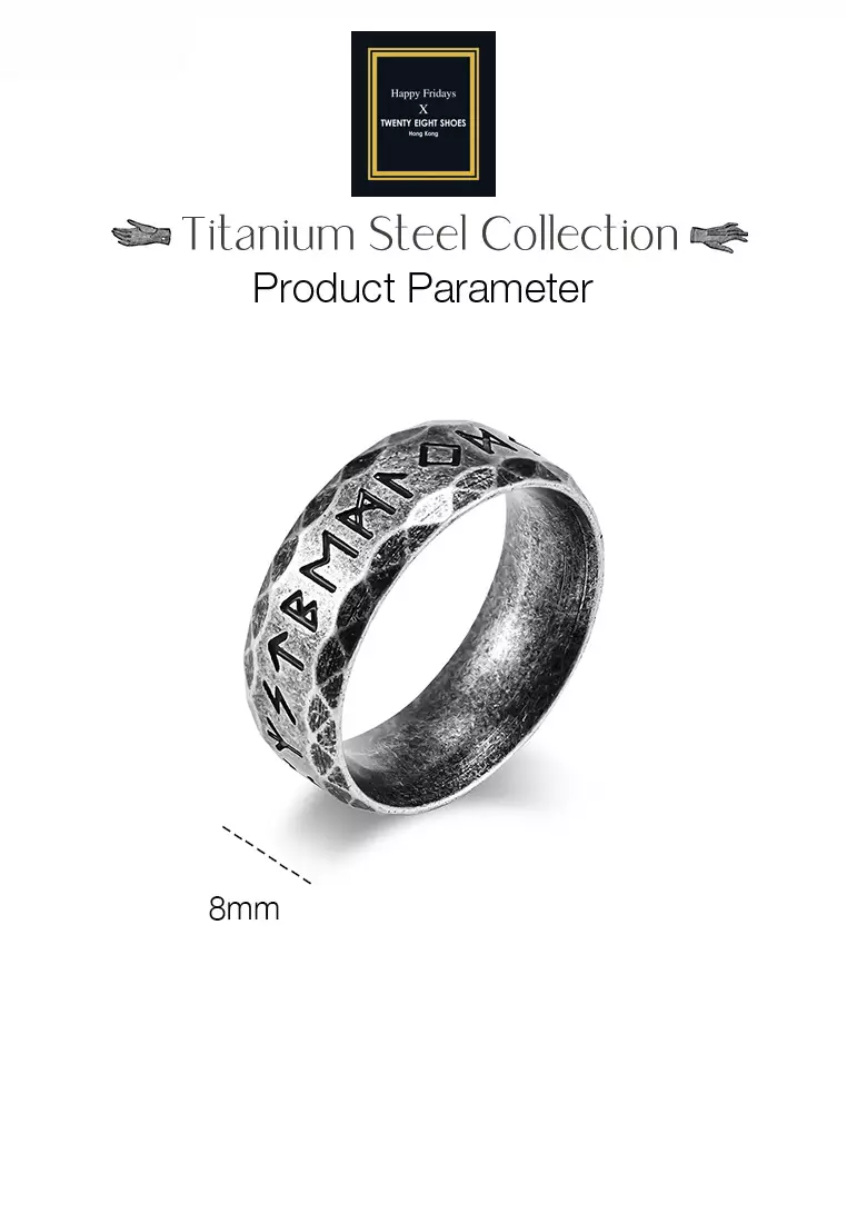 Snake Style Adjustable Ring – Lightweight Titanium Steel, 1.9cm Wide, Unisex & Comfortable