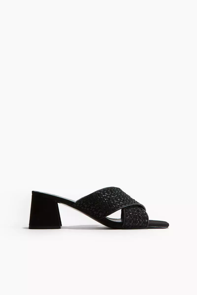 Textured mules