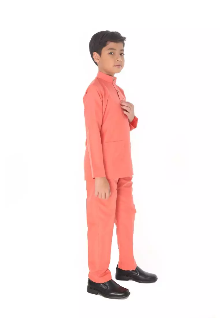 Baju Melayu Moden Cekak Musang for Kids