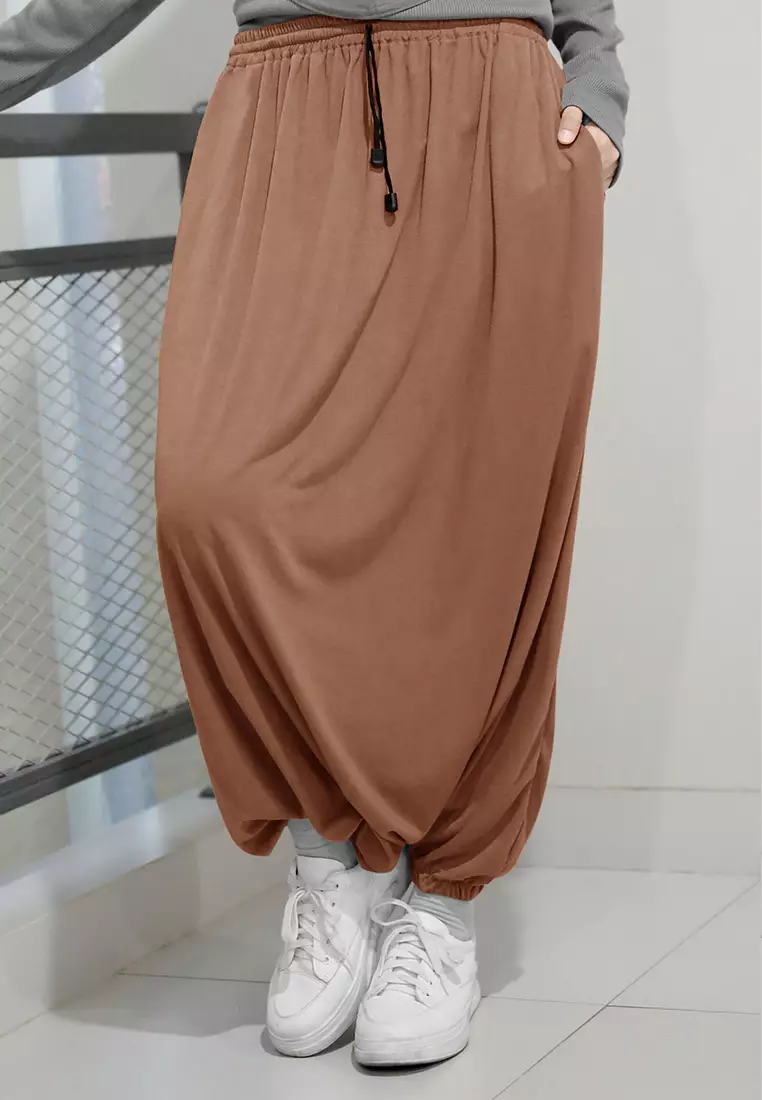 Zelena - Akira Sirwal Pants | Celana Olahraga | Harem Pants | Celana Syari Olahraga - XL