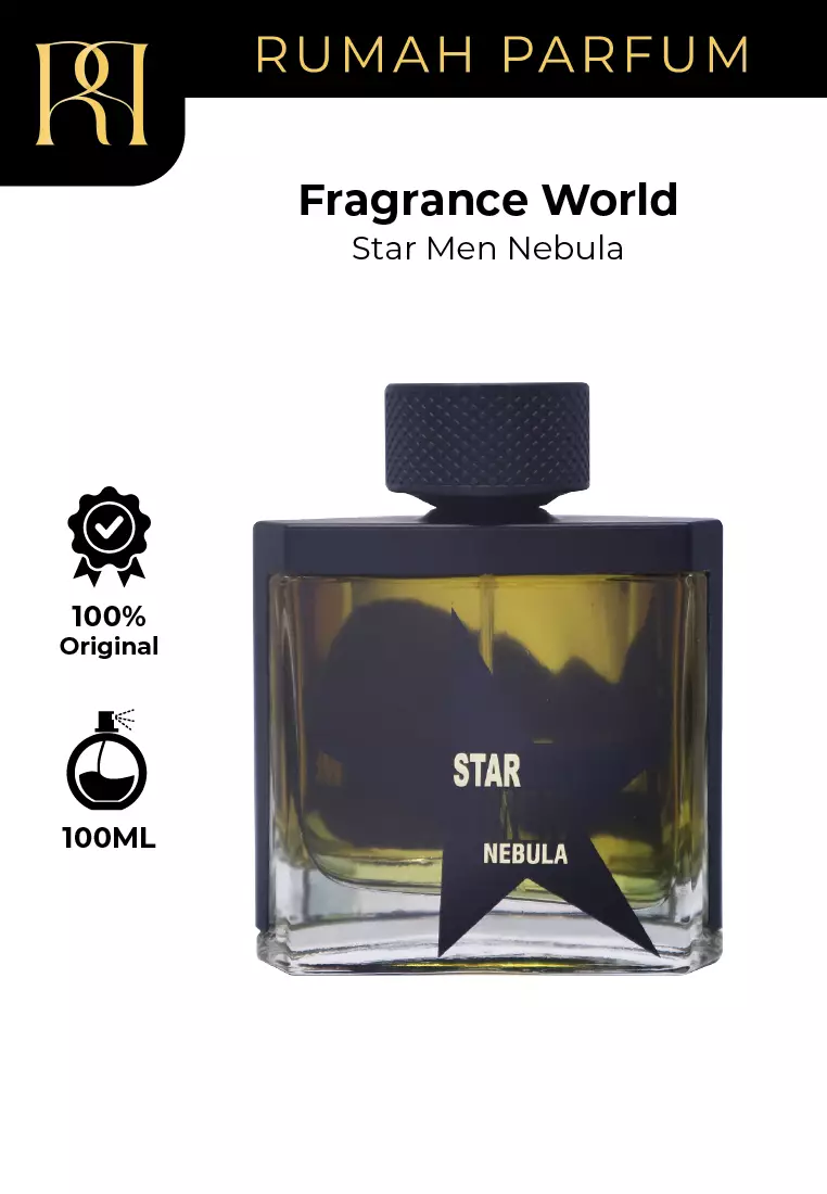 香水(男性用) Star Men Nebula by Fragrance World Star Men Nebula, Eau de Parfum, Fragrance World, Men, 100 ml