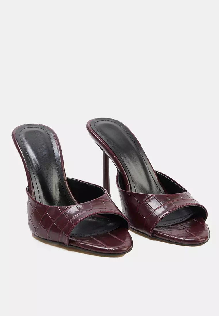 Croc High Heels
