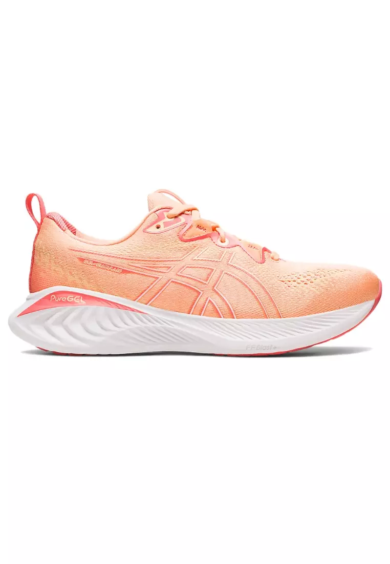 ASICS GEL CUMULUS 25 D WIDE WOMEN RUNNING SHOES ORANGE