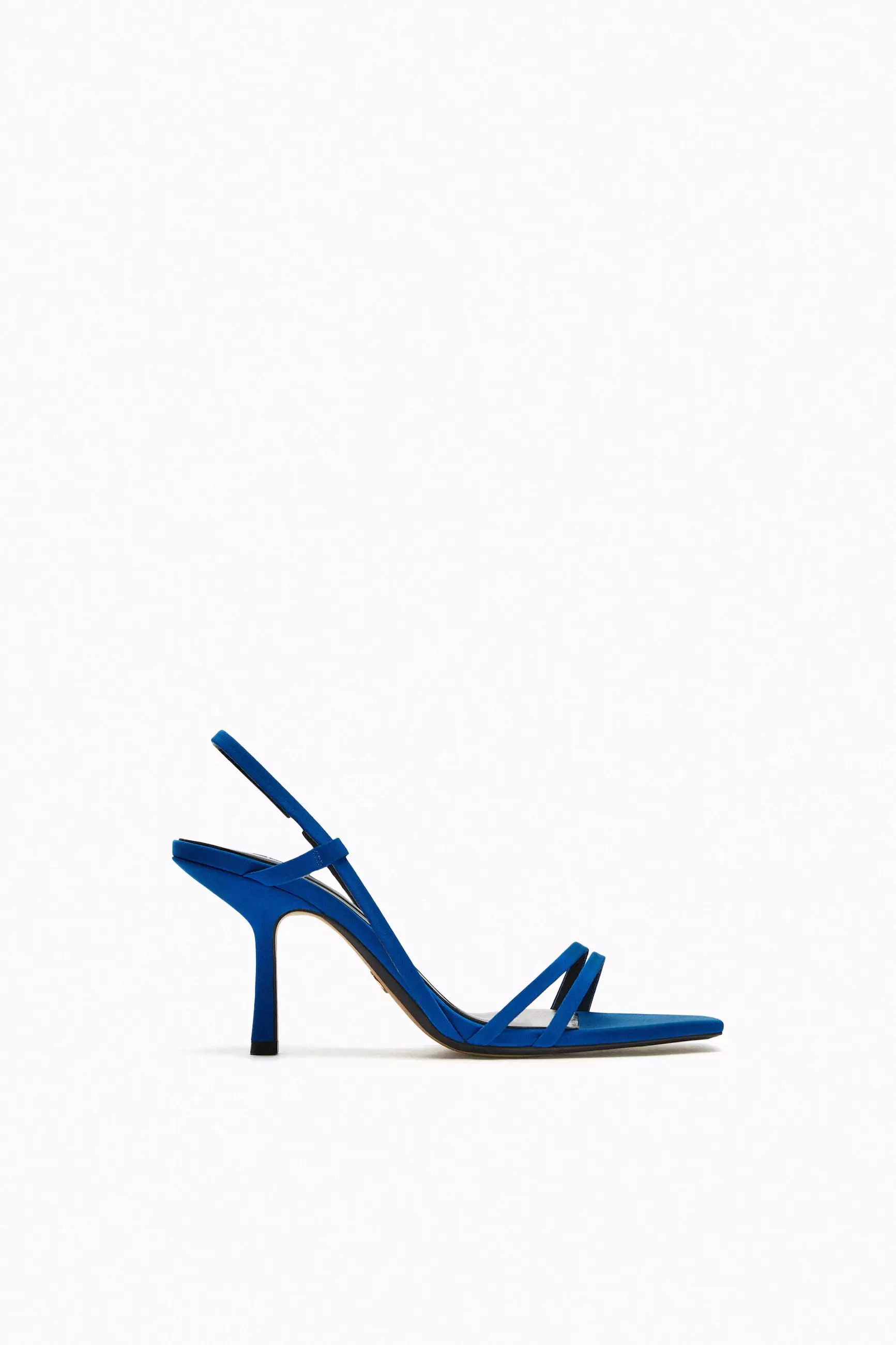 Zara mid heel sandals discount
