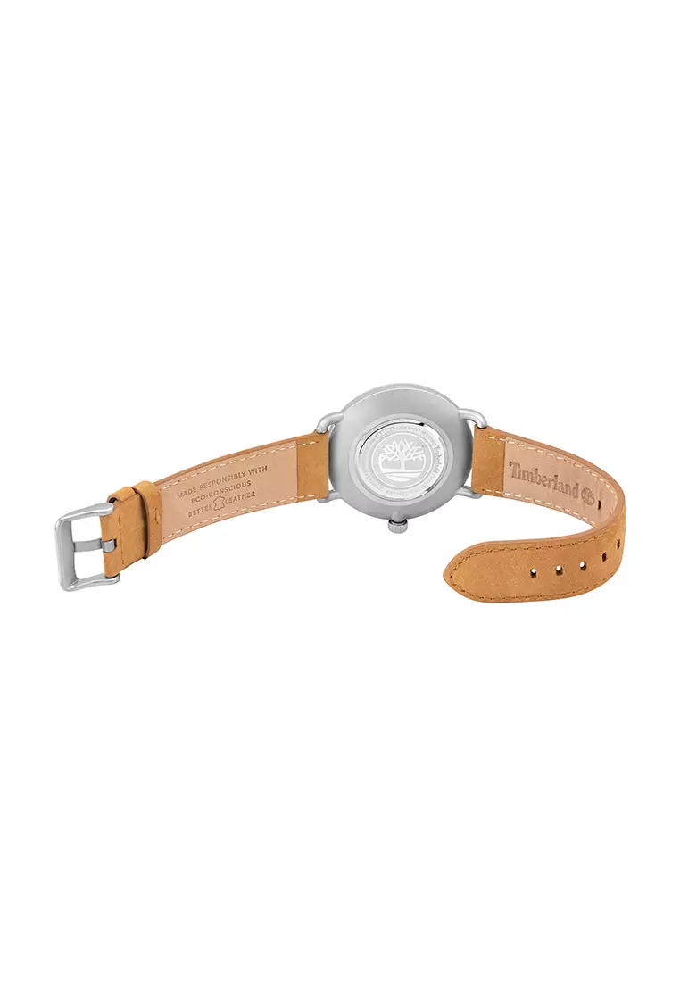 Robbinston Brown Leather Strap Analog Watch TBL-TDWJA2001301
