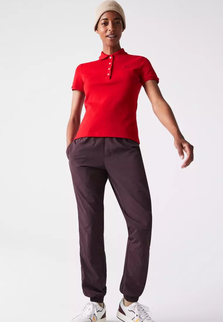Lacoste Women's Stretch Cotton Piqué Polo Shirt