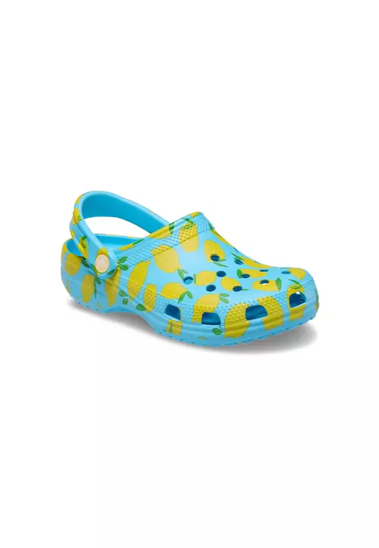 Classic Fresh Fruits Clog in Tinted Glass