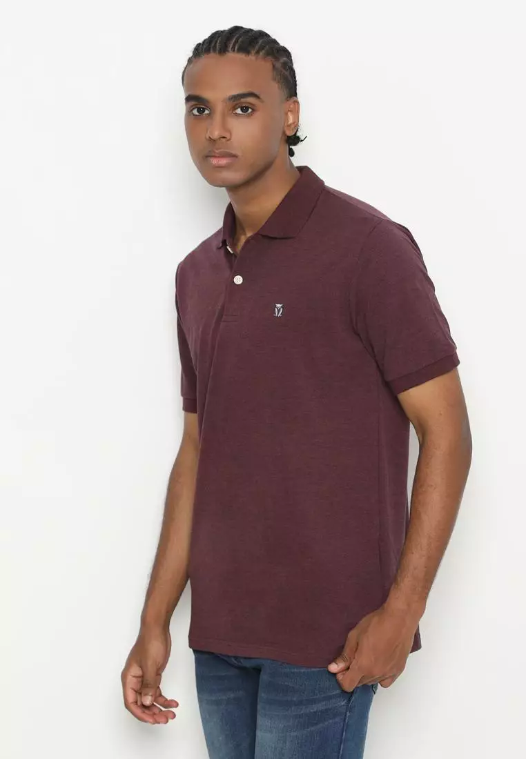 MATSUDA Kaos Polo Shirt Pria Kerah Kushima