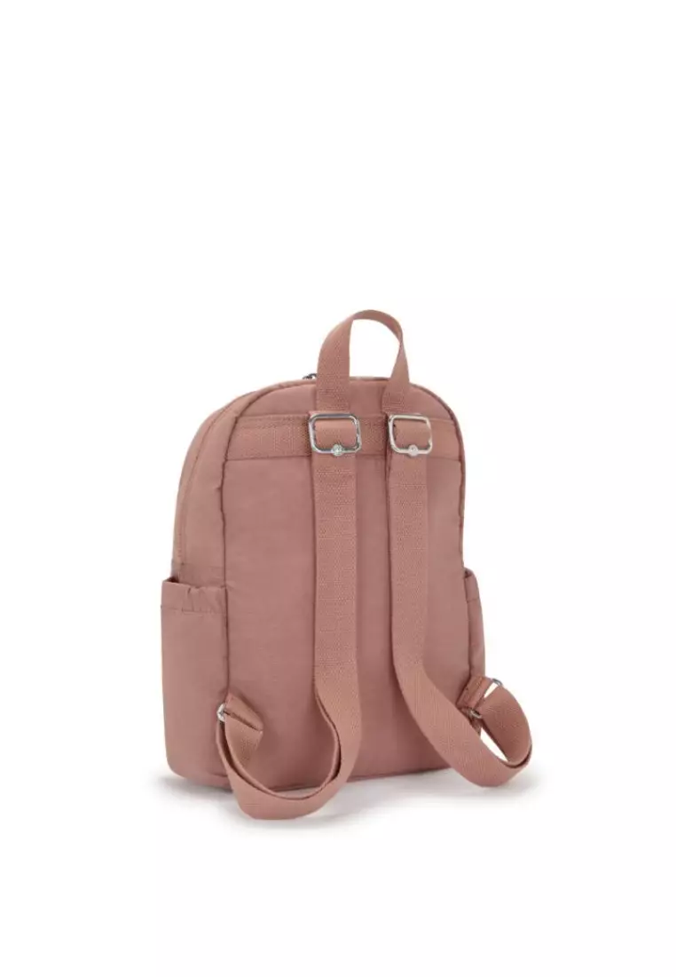 Kipling leather clearance backpack